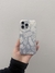 Funda plumas plateada - tienda online