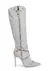 Public Desire Worthy Knee High Boots Gray