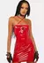Dolls Kill x Hot Stuff Casper Turn Up The Heat Mini Dress Red