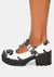 Koi Footwear Nettie Cow Print Mary Janes Cow - comprar online