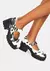 Koi Footwear Nettie Cow Print Mary Janes Cow - Kyoto