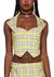 Dolls Kill x Clueless As If Plaid Halter Vest Plaid
