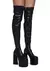 Lamoda Separate Thigh High Boots Black