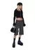 The Grave Girls Imaginary Joy Cropped Cardigan Black - comprar online