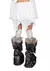 Wild Attraction Mesh Mini Skirt- Off White - Kyoto