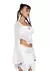 Current Mood Wild Attraction Mesh Top Off White - Kyoto