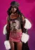 Dolls Kill x Bratz Way Too Sassy Mini Skirt Dark Red