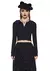 The Grave Girls Just Wing It Collared Top Black - comprar online