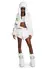 Generation Kiss Angela Faux Fur Jacket White en internet