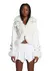 Generation Kiss Angela Faux Fur Jacket White