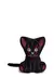 Dolls Home Possessed Feline Cat Pillow Black