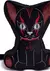 Dolls Home Possessed Feline Cat Pillow Black - Kyoto