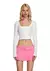 Sugar Thrillz Smashing Fashion Knit Cardigan White