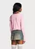 Sugar Thrillz No Players Here Crop Top Pink - tienda online