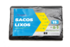 SACO LIXO 15LTS PRETO 39X58X0,035 GERAPLAST (100UNDS.) - comprar online