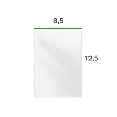 ZIP LOCK N4 8,5X12CM 100UNDS. VABENE - comprar online