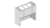 Capela de exaustão standard. Box cerâmico. Cerâmica antiácida. Quatro portas acesso superior. Guilhotina simples. - comprar online
