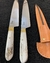 Cuchillo Asta de Ciervo y bronce - comprar online