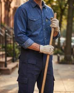 Camisa jean y cargo - tienda online