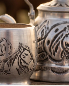 Juego de mate diseño de caballo en internet