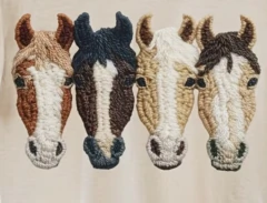 Imagen de Parche de caballo termo adhesivo
