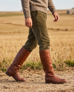 Bota de cuero - Pilchas Gauchas DeCamPopp