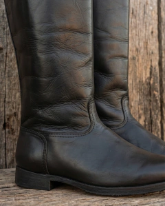 Bota de cuero caña alta - Pilchas Gauchas DeCamPopp