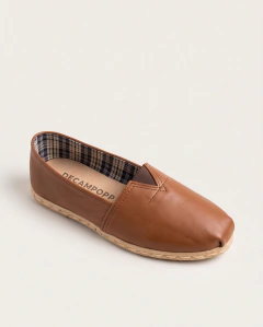 Alpargata de cuero - tienda online