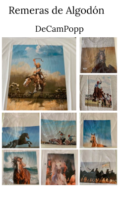 Remera de caballo - comprar online