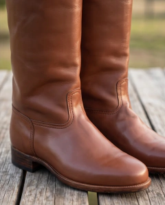 Bota cuero engrasado - tienda online