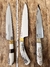 Cuchillo Asta de ciervo y bronce - comprar online