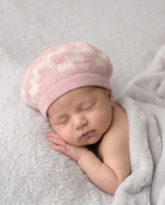 Boina de hilo bebe