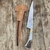 Cuchillo Asta de ciervo y bronce