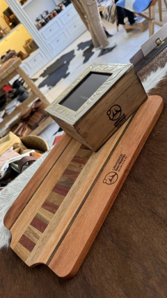 Tabla de algarrobo y guayibira