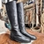 Bota de cuero caña alta - comprar online