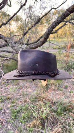 Sombrero cuero engrasado