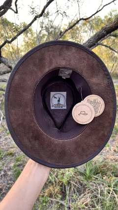 Sombrero cuero engrasado - comprar online