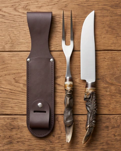 Set de cuchillo y tenedor para asado en internet