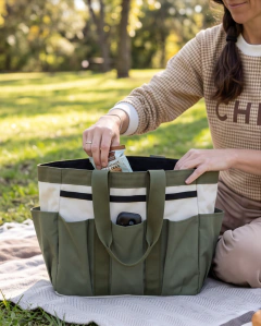 Bolso organizador multiuso con bolsillos