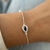 Pulseira Cartier gota azul cravejada - comprar online