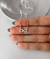 colar infinito zirconia - comprar online