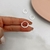 Piercing argola 12mm trava corações com zircônias orelha esquerda