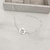 Pulseira entremeio medalha nunca foi sorte sempre foi Deus 15mm envelhecido corrente cartier - comprar online
