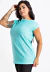 Blusa Turquesa Fitness Tela Manga Curta | REF: BLMC1 - CaldasFitness