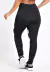 Calça Detalhe com Tela Legging Preto e Branco | REF: LX188 na internet