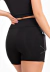 Short Fitness Cintura Alta Preto com Elástico Racy REF: CLGA4 - CaldasFitness