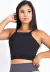 Cropped Top Fitness Alcinha Basic Preto | REF: CC26 - comprar online
