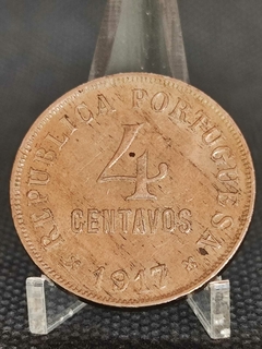 Moeda Portugal 4 centavos soberba FC