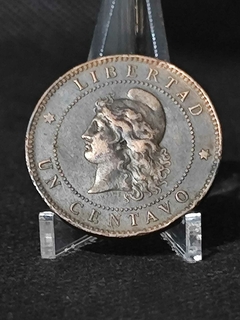 Moeda República Argentina cobre 1 centavo ano 1890 - comprar online