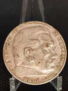 Moeda Alemanha Nazi 2 Reichs Mark - comprar online
